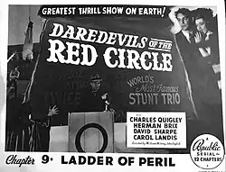 Description de l'image Daredevils of the Red Circle lobby card 1939.jpg.