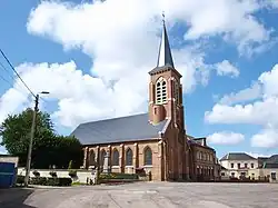 L'église Saint-Wandrille.