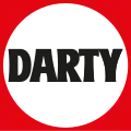 Logo de l'enseigne Darty et du groupe Darty de 2014 à 2016.