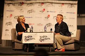 Daryl Hannah lors du Festival Manaki de 2010.