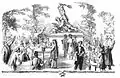 Monument Winkelried à Stans inauguré lors du tir de 1861.