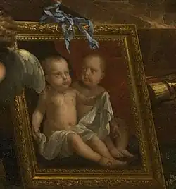 Anne-Élisabeth de France (1662-1662)et Marie-Anne de France (1664-1664).