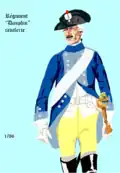 régiment de Dauphin-cavalerie de 1786 à 1791
