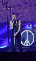 Dave Gahan (Depeche Mode) à Bordeaux en janvier 2018.