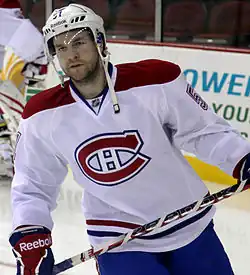 Description de l'image David Desharnais - Montreal Canadiens.jpg.