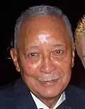 David Dinkins, premier Afro-Américain maire de New York (1990-1993).