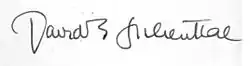 signature de David E. Lilienthal