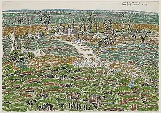 Thélus depuis l'église