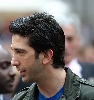 David Schwimmer, l'interprète de Ross Geller.