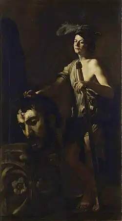 David avec la tête de Goliath, vers 1612, Rome, galerie Borghèse.