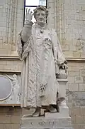 Statue, modèle préliminaire par David d'Angers, à Angers (Maine-et-Loire).