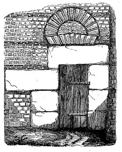 Poterne de l'ancien évêché (disparue).