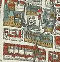 Rue de Braque, en 1615, plan de Mérian.