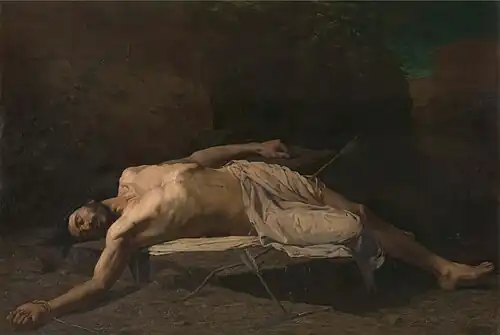 Le Martyre de saint Sébastien (1900), Musée des Beaux-Arts de Gand.