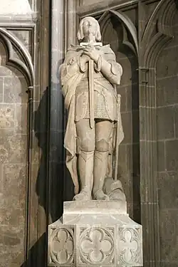Jeanne d'Arc, cathédrale Saint-Just-et-Saint-Pasteur de Narbonne.