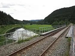Pont sur le Doubs en aval de Morteau (Alt. 754 m).