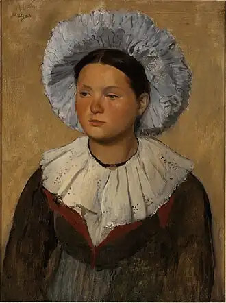 La Savoisienne, Edgar Degas, vers 1860