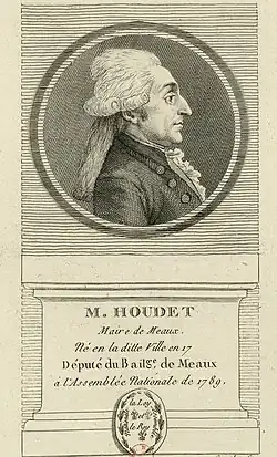 Portrait de Guillaume-Benoît Houdet, château de Versailles.