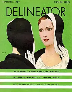 Couverture de Delineator, septembre 1930