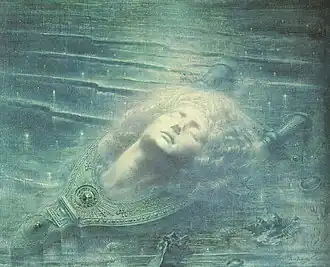 Orphée mort, 1893musées royaux des Beaux-Arts de Belgique.