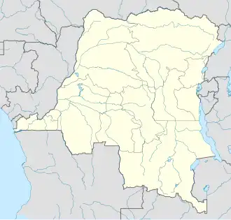 voir sur la carte de la République démocratique du Congo