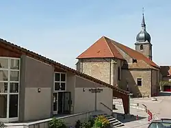 Le musée et l'église.