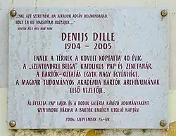 Description de l'image Denijs Dille Szentendre.JPG.