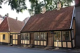 Odense, Danemark, Maison de Hans Christian Andersen.