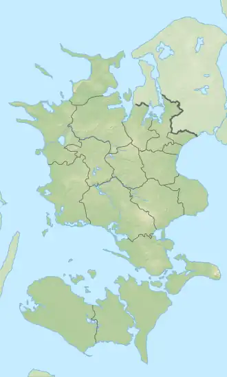 (Voir situation sur carte : Sjælland)