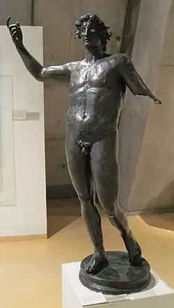 Mars, bronze découvert à Coligny en 1897.