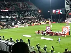 FC Metz - AS Nancy-Lorraine lors du derby en 2019 au Stade Saint-Symphorien