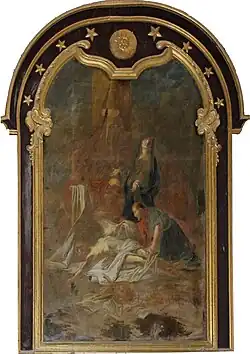 Descente de croix, d'après Jean Jouvenet.