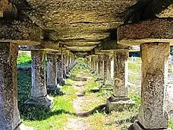 Détail des piliers - Carnota