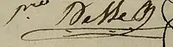 signature de Pierre Desse