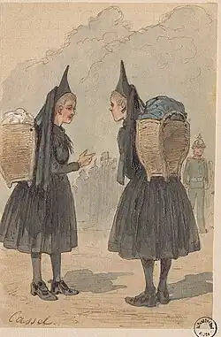 Vue de la ville de Cassel