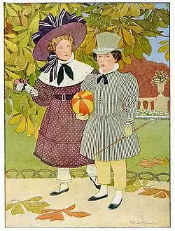 Illustration pour Le costume des enfants au XIXe&nbsp;siècle (1904).