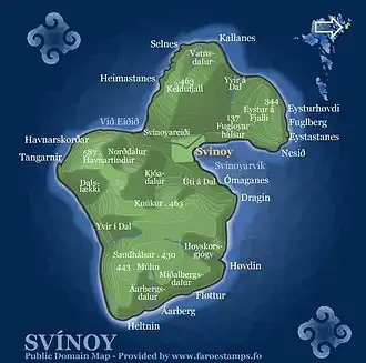 Carte de Svínoy.