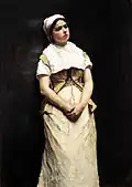 Femme flamande. Vers 1887, Singer Collectie&nbsp;(nl), Singer Museum, Laren
