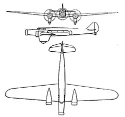Description de l'image Dewoitine D.332 3-view L'Aerophile October 1933.jpg.