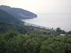 Dhërmi, longue plage