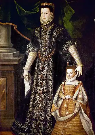 Diane d'Andouins et sa fille Catherine (1565), musée basque et de l'Histoire de Bayonne.