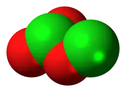 Image illustrative de l’article Trioxyde de dichlore