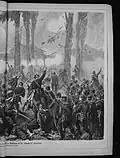 Bataille de Saint-Privat, gravure allemande, Die Gartenlaube, 1871 (2).
