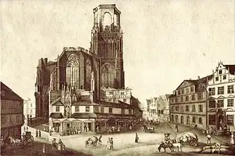 Ruines de Sainte-Marie aux Marches.