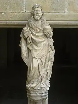 Dieu sur le portail principal (XVe&nbsp;siècle).