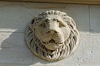 Tête de lion.