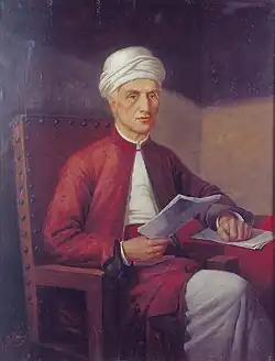 Portrait de Dimítrios Galanós&nbsp;(en) de Spyrídon Prosaléndis&nbsp;(en)