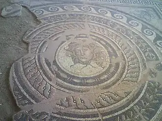 Grande mosaïque au musée archéologique de Dion