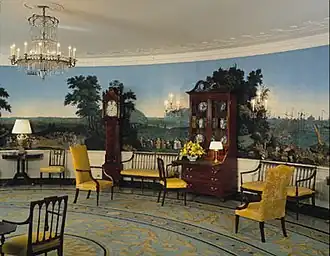 La Diplomatic Reception Room.