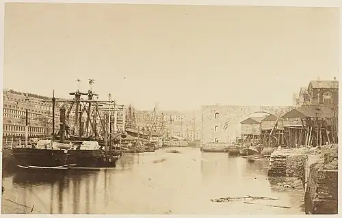 Port militaire de Brest.